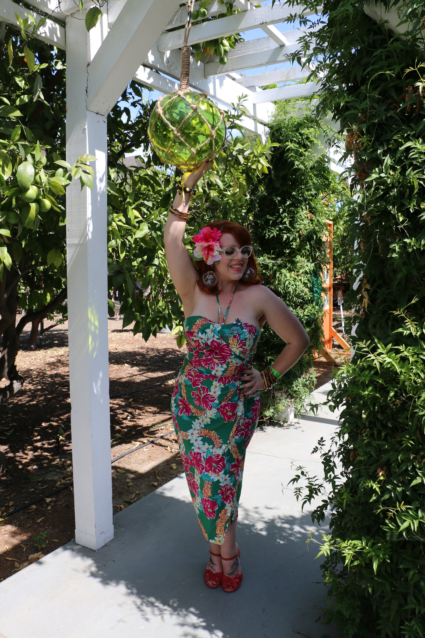 Tiki Float - Red - Ready to Ship (FREE SHIPPING in U.S.)