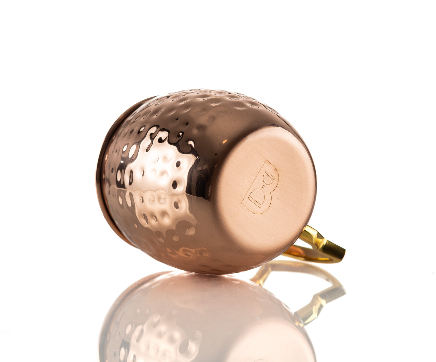 Bull In China 100% Copper Hammered Mule Mug