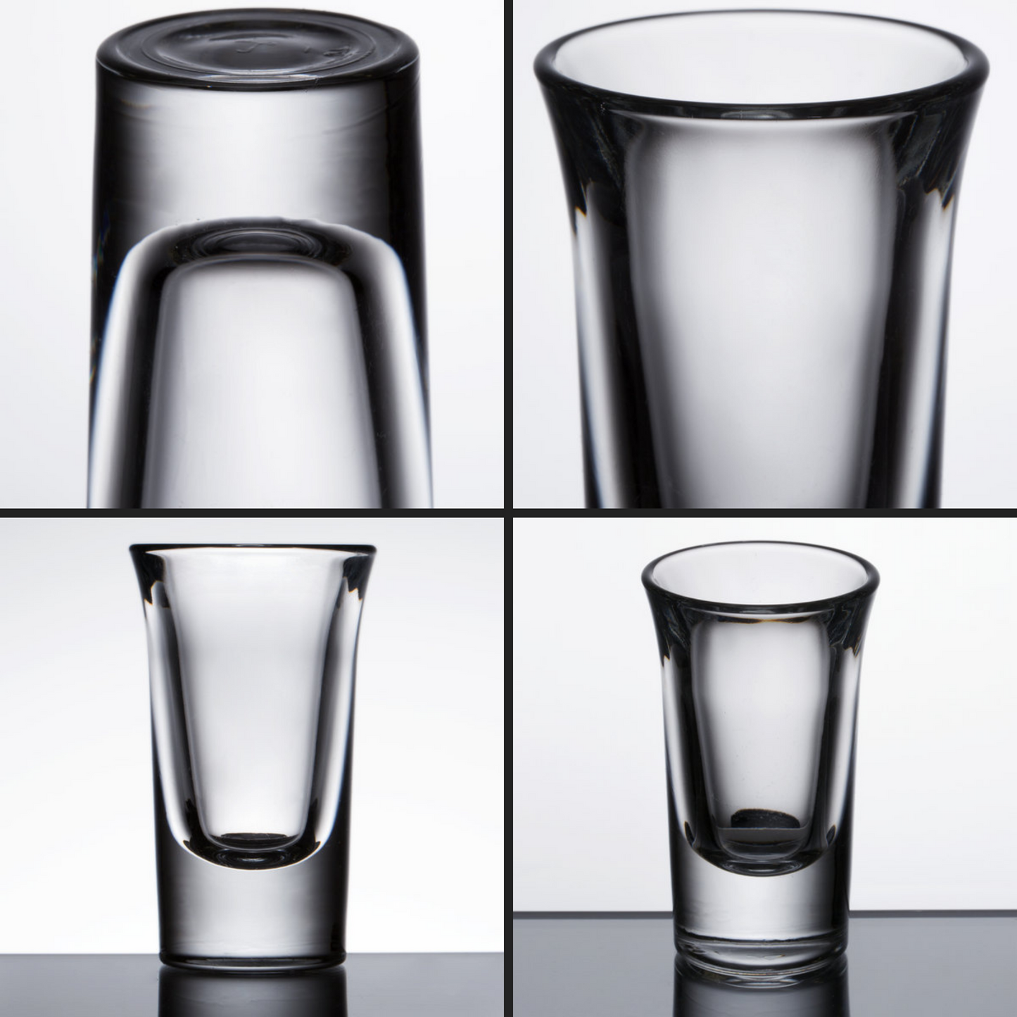1.5 Oz Shot Glasses Set Of 8 With Heavy Base Shot Glass Set - Clear