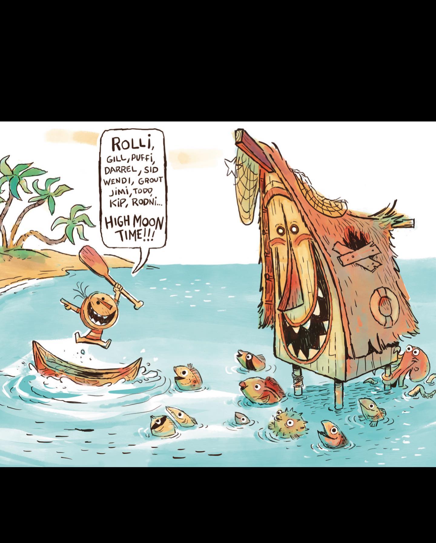 Whittle Hut Rolli Tiki Mug, designed by Jeremy Spears of Woodshop  - Limited Time - Ready to ship! (FREE SHIPPING in U.S.)