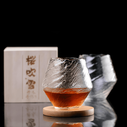 TsukiGlass Yume Japanese Crystal Whisky Glass