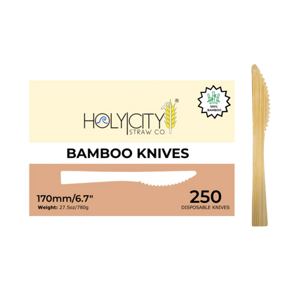 6.7" Bamboo Knives