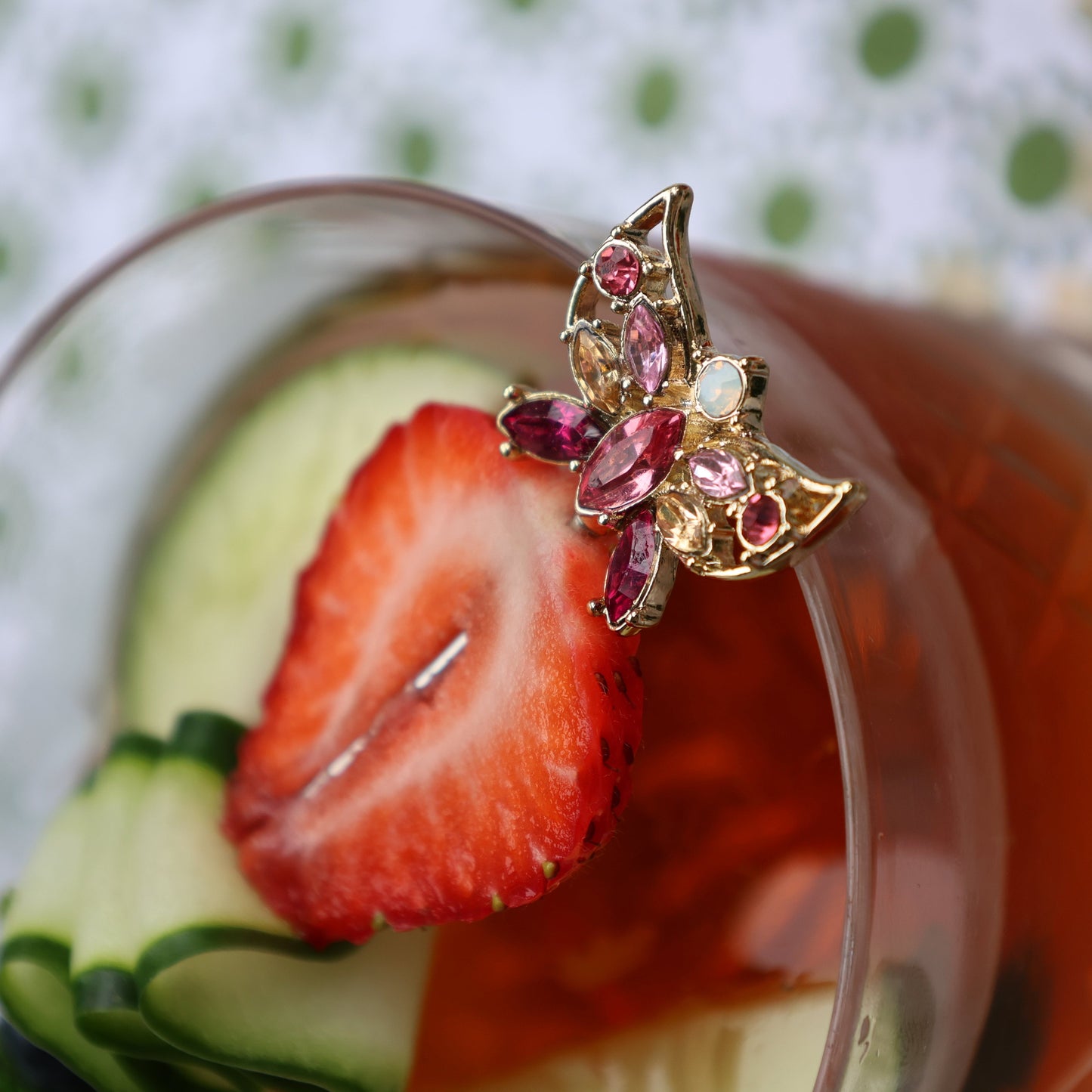 Butterfly cocktail picks