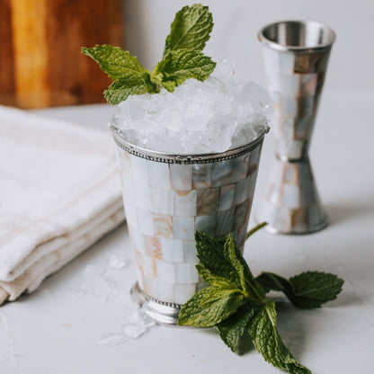 Bull In China  Julep Cup | Mother of Pearl