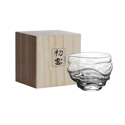 TsukiGlass Kai Japanese Crystal Whisky Glass