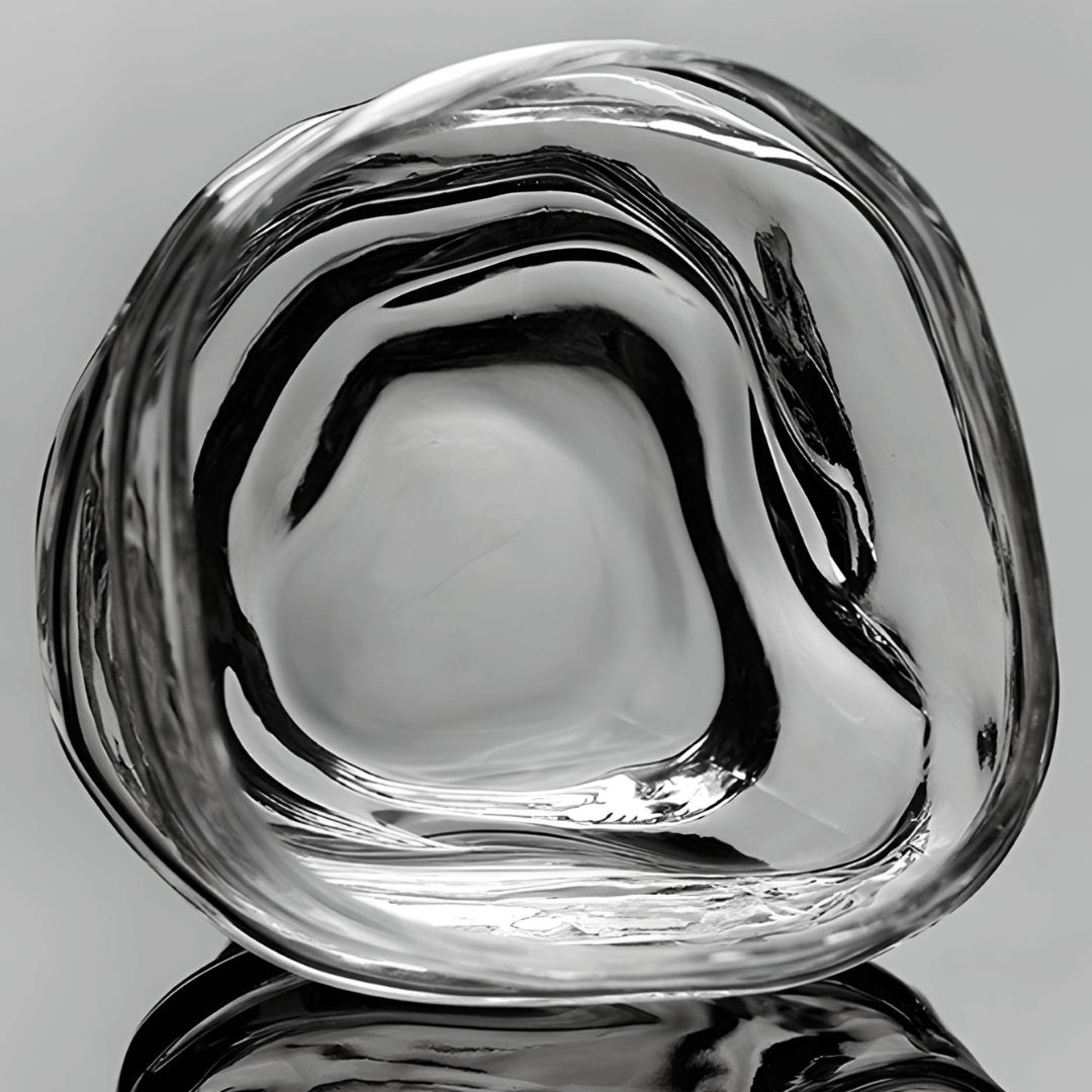 TsukiGlass Kai Japanese Crystal Whisky Glass