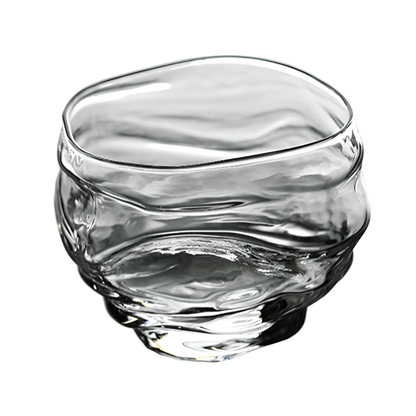 TsukiGlass Kai Japanese Crystal Whisky Glass