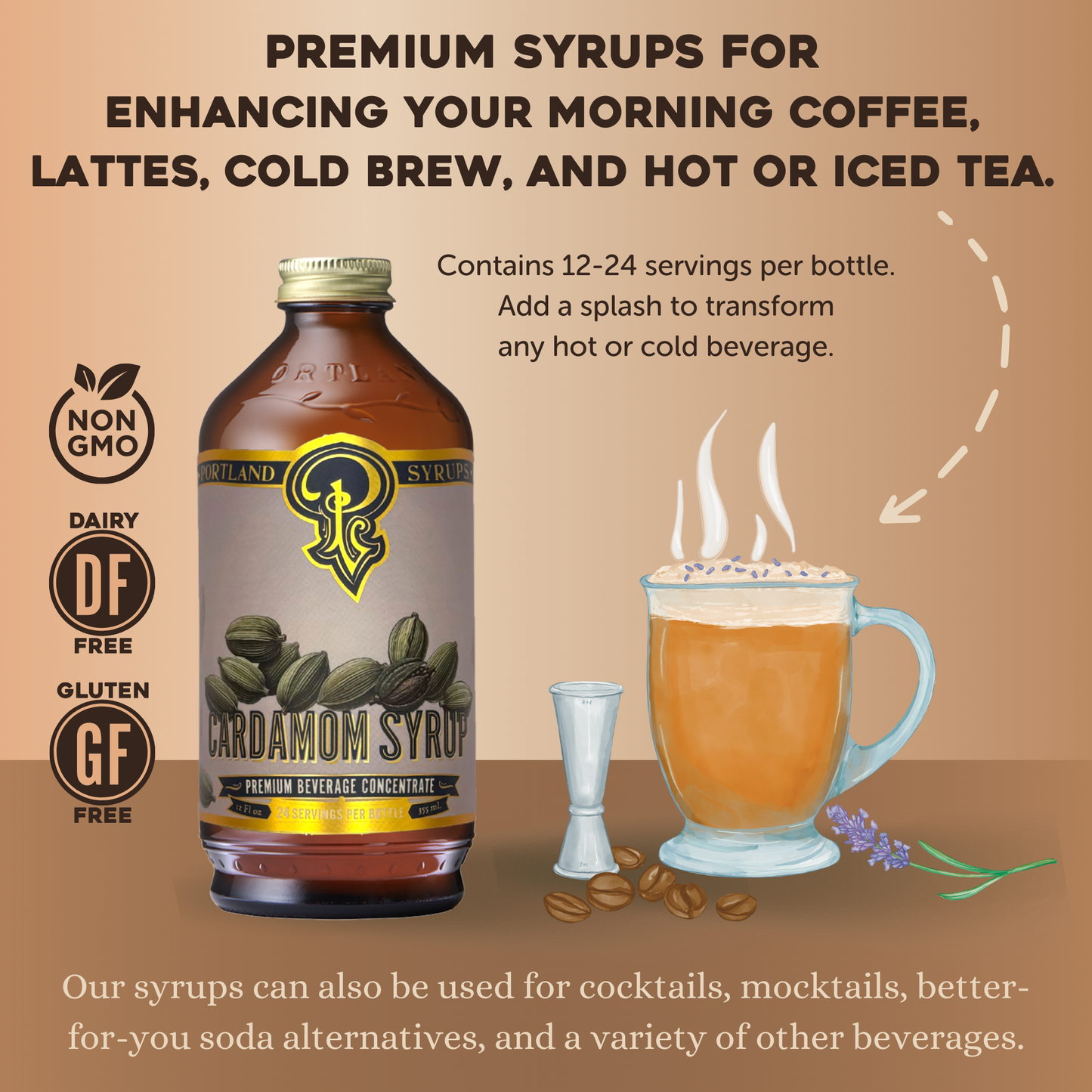 Portland Syrups Cardamom Syrup