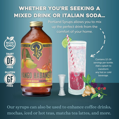 Portland Syrups Mango Habanero Syrup