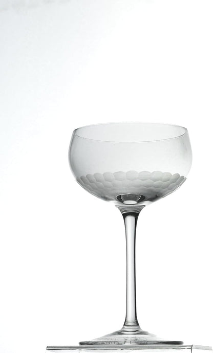 Amehla x The Educated Barfly Collection Coupe Cocktail Glass - 7-ounce, Set of 2