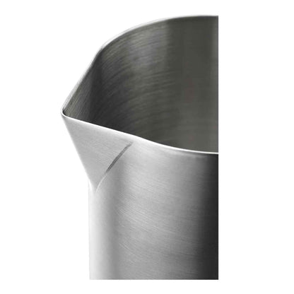 A close-up of the Barfly Stainless Steel Double Wall Mixing Tin 21oz (625Ml) on a white background