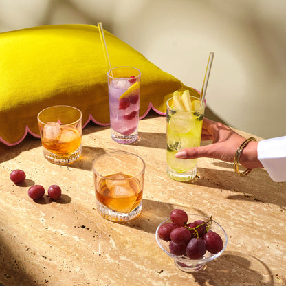 NUDE USA Caldera Set of 4 Whisky Glasses 9.25 oz