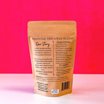 Chipotle Pineapple Bloody Mary -Smoky- Alcohol Infusion Cocktail Kit