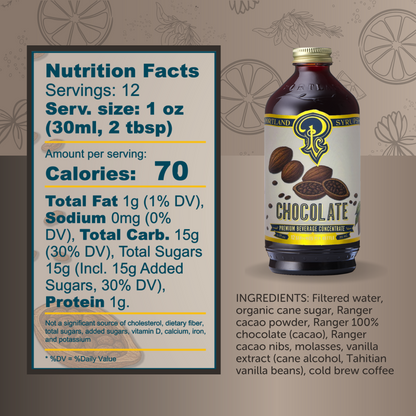 Portland Syrups Chocolate Syrup