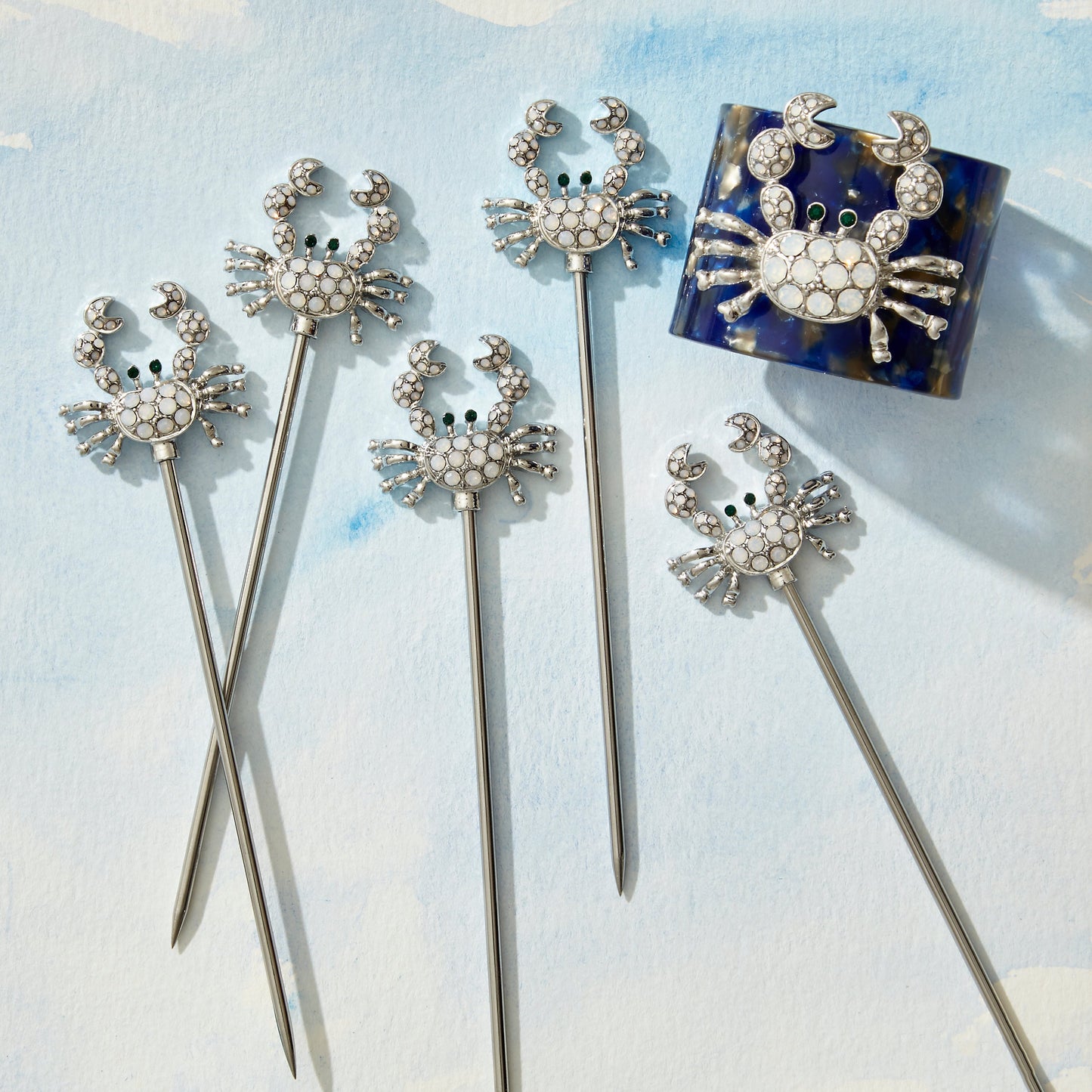 Crab cocktail picks - Set of 6