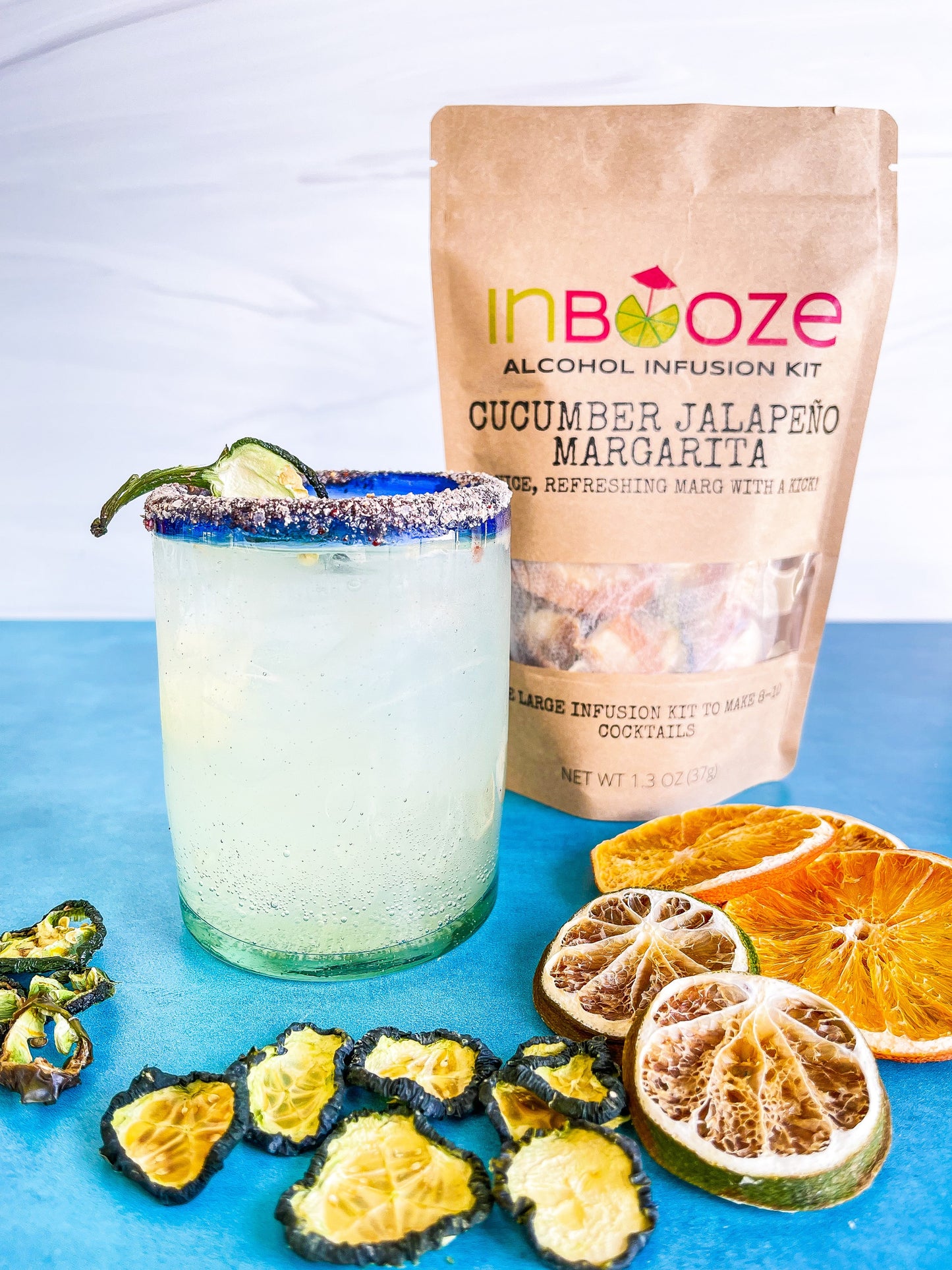 Cucumber Jalapeño Margarita Alcohol Infusion Cocktail Kit