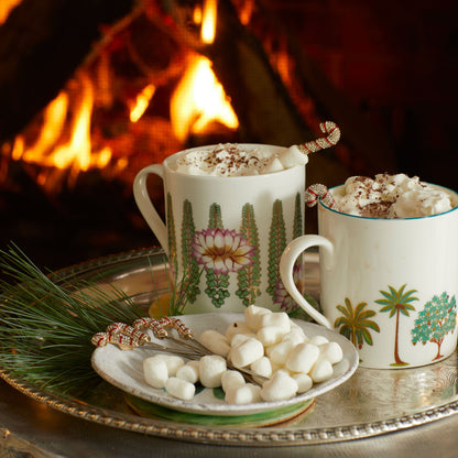 Candy cane cocktail picks - Set of 6