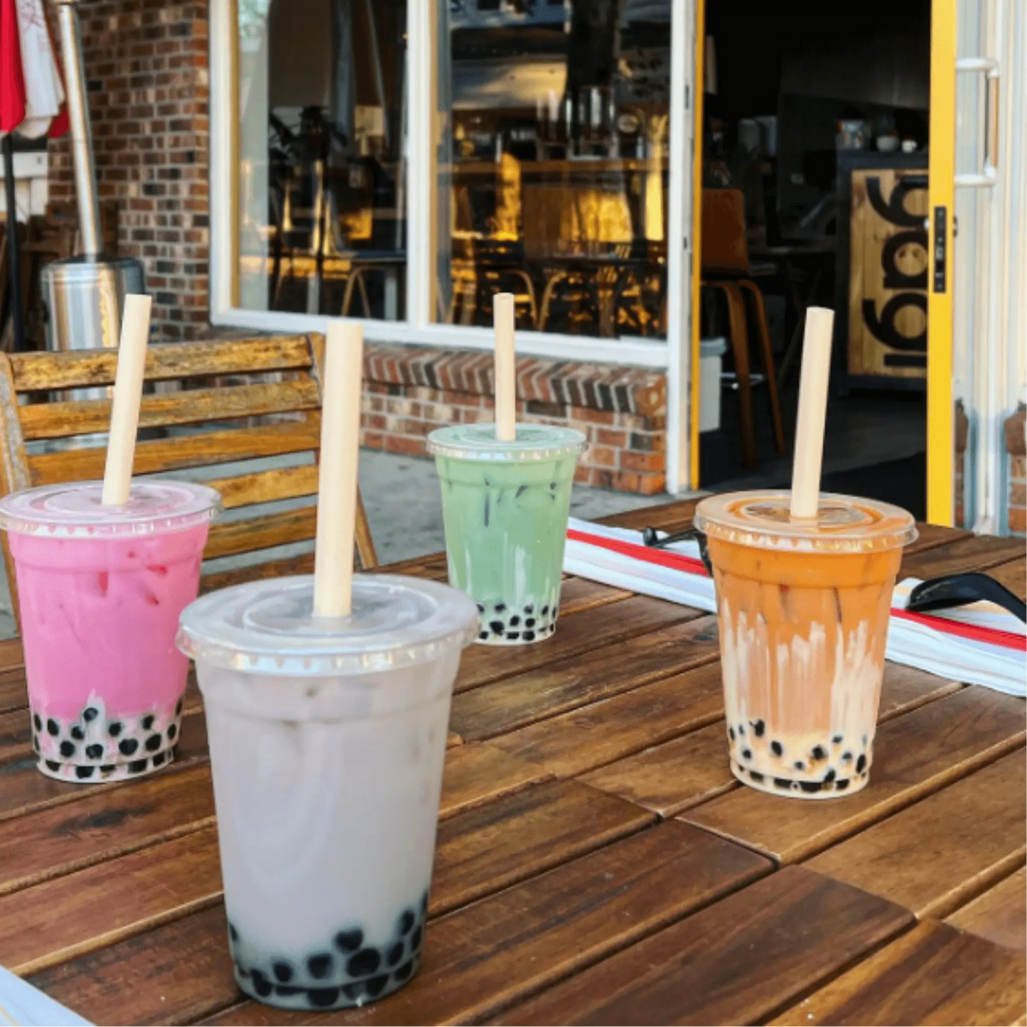 7.9" Wrapped Boba Reed Straws