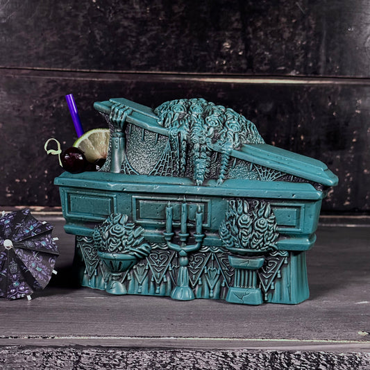 Thor's Zombie Returns ceramic Tiki Mug (Ghostly Blue Edition) - Ready to Ship! (FREE Shipping in U.S.)