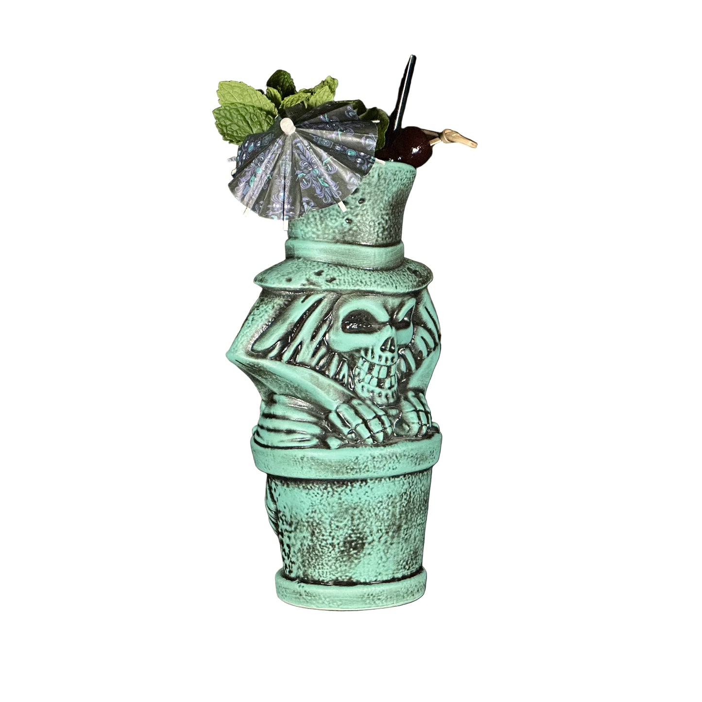 Thor's Haunted Hatbox Tiki Mug - Ready to Ship! (FREE SHIPPING in U.S.)