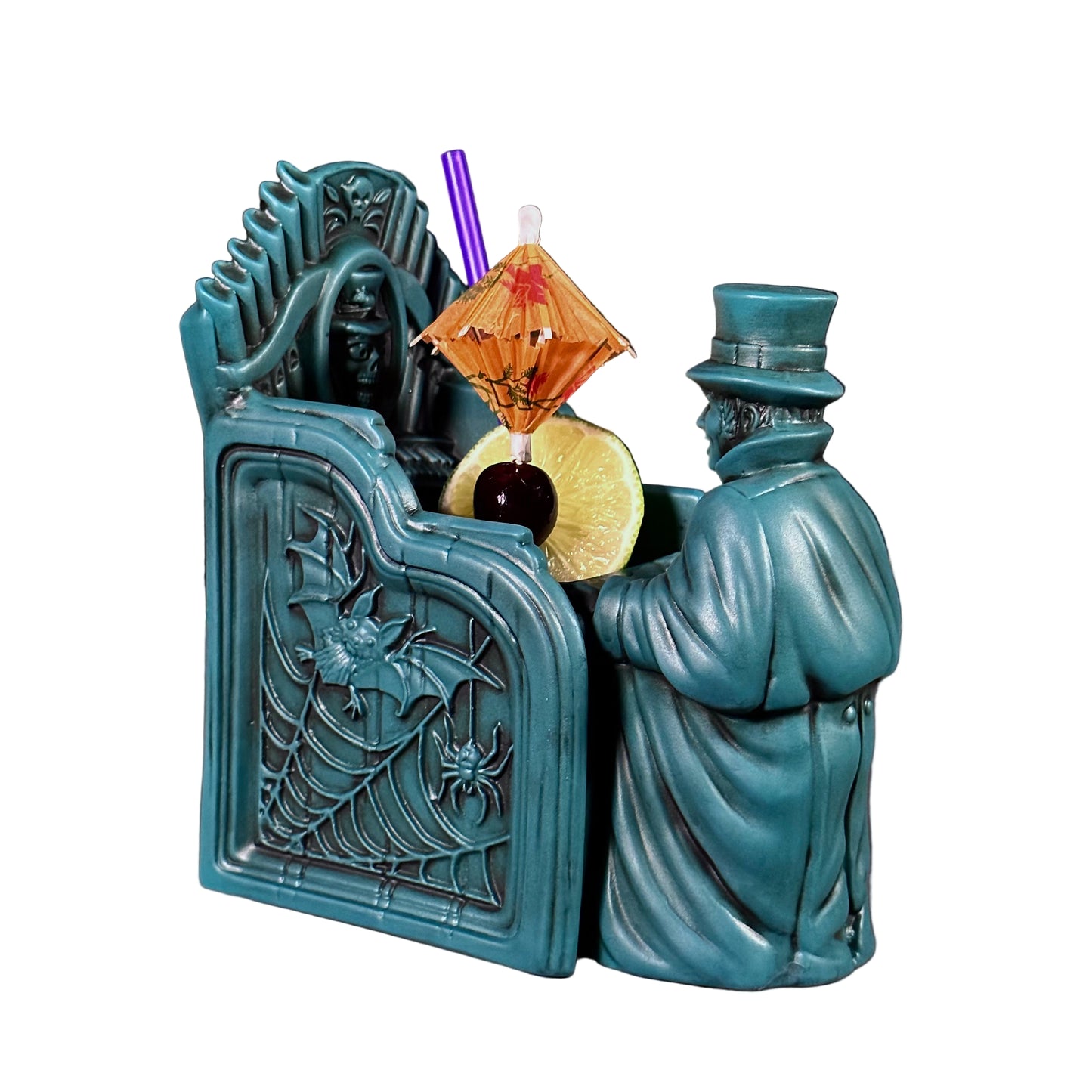 Thor's Phantom Pipes ceramic Tiki Mug (Ghostly Blue Edition) - Ready to Ship! (FREE Shipping in U.S.)