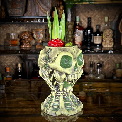 Jeff Granito's Calix Mortis - ceramic Tiki Mug - Ready to Ship (FREE SHIPPING in U.S.)