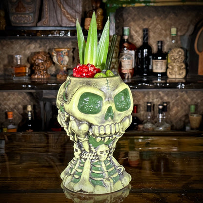 Jeff Granito's Calix Mortis - ceramic Tiki Mug - Ready to Ship (FREE SHIPPING in U.S.)