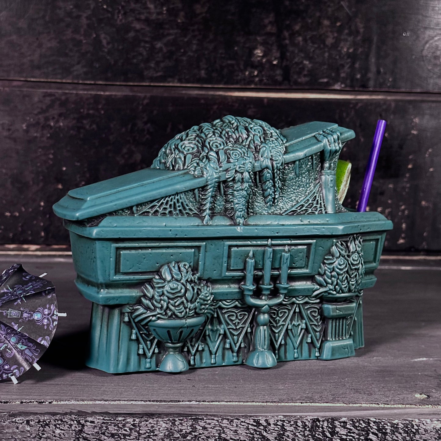 Thor's Zombie Returns ceramic Tiki Mug (Ghostly Blue Edition) - Ready to Ship! (FREE Shipping in U.S.)