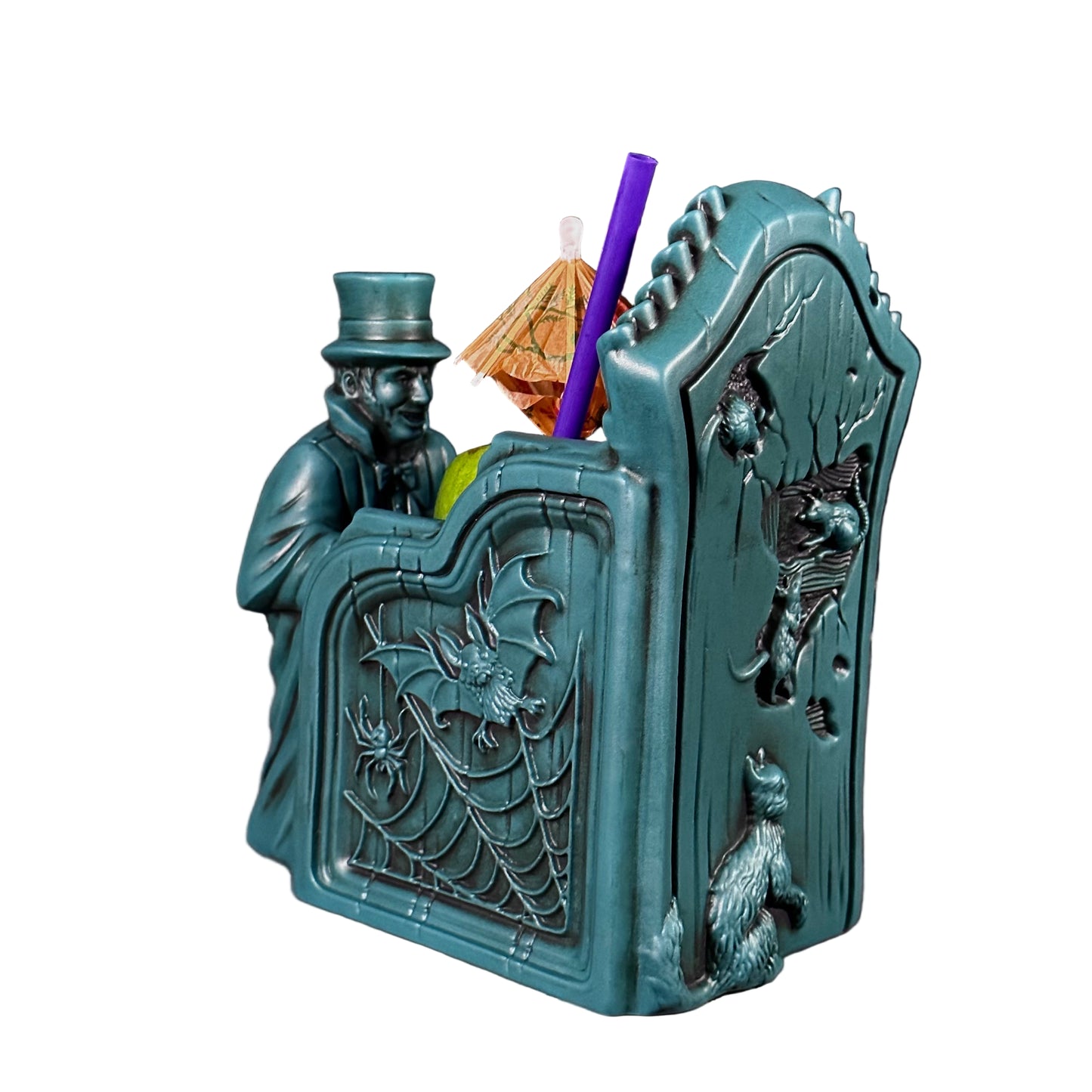 Thor's Phantom Pipes ceramic Tiki Mug (Ghostly Blue Edition) - Ready to Ship! (FREE Shipping in U.S.)