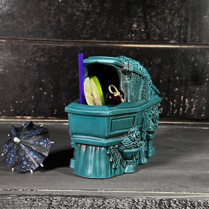 Thor's Zombie Returns ceramic Tiki Mug (Ghostly Blue Edition) - Ready to Ship! (FREE Shipping in U.S.)