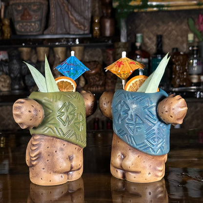 Tiki tOny's Enchanted Yum Grub Tiki Mug, sculpt by Thor - Ready to Ship (FREE SHIPPING in U.S.)