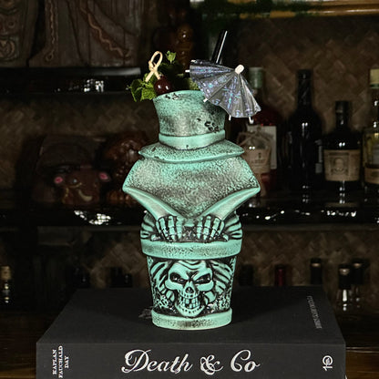 Thor's Haunted Hatbox Tiki Mug - Ready to Ship! (FREE SHIPPING in U.S.)