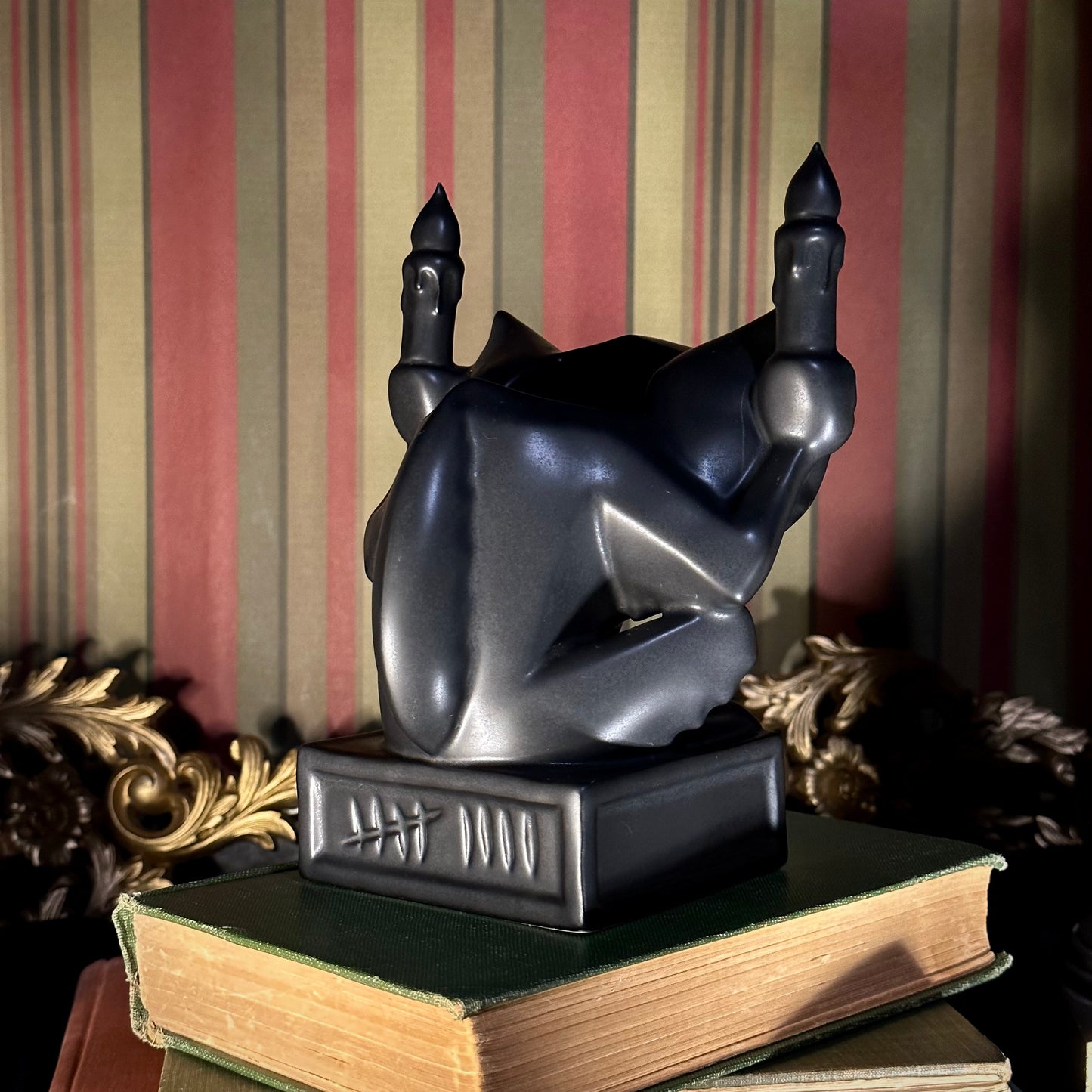 Jeff Granito's Felis Fiercus (The Haunted House Cat) Tiki Mug, sculpted by Thor - Ready to Ship! (FREE SHIPPING in U.S.)