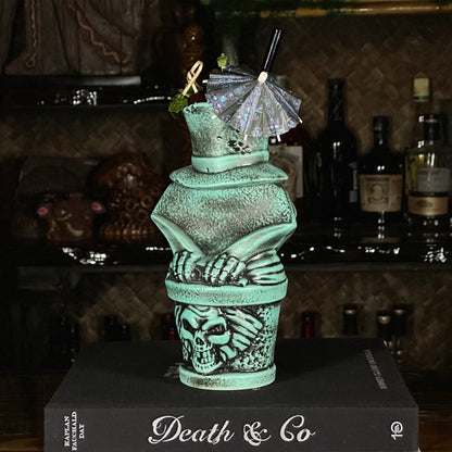 Thor's Haunted Hatbox Tiki Mug - Ready to Ship! (FREE SHIPPING in U.S.)