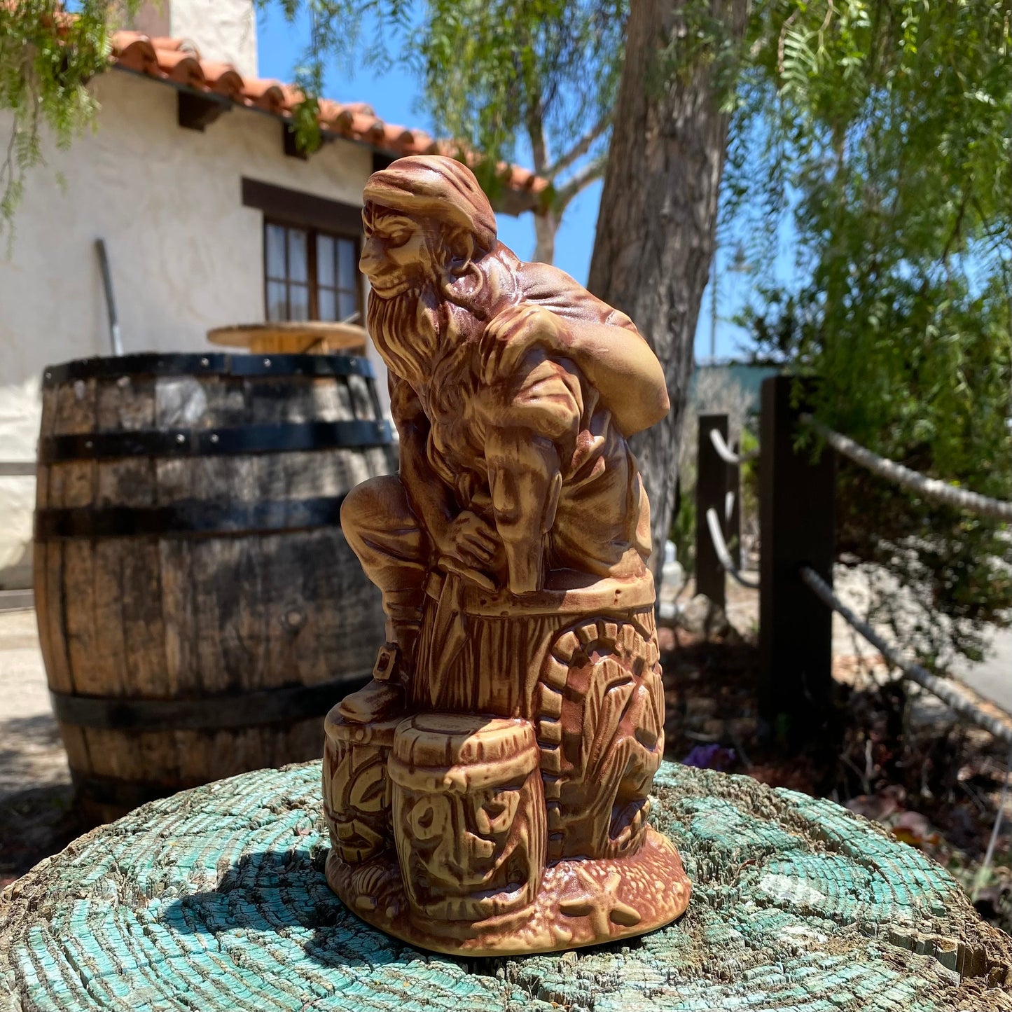 Tom "Thor" Thordarson's "C'Arrrrrrrvin Me Tikis" edition - Sliver me Timbers Tiki Mug - Ready to Ship! (FREE SHIPPING in U.S.)