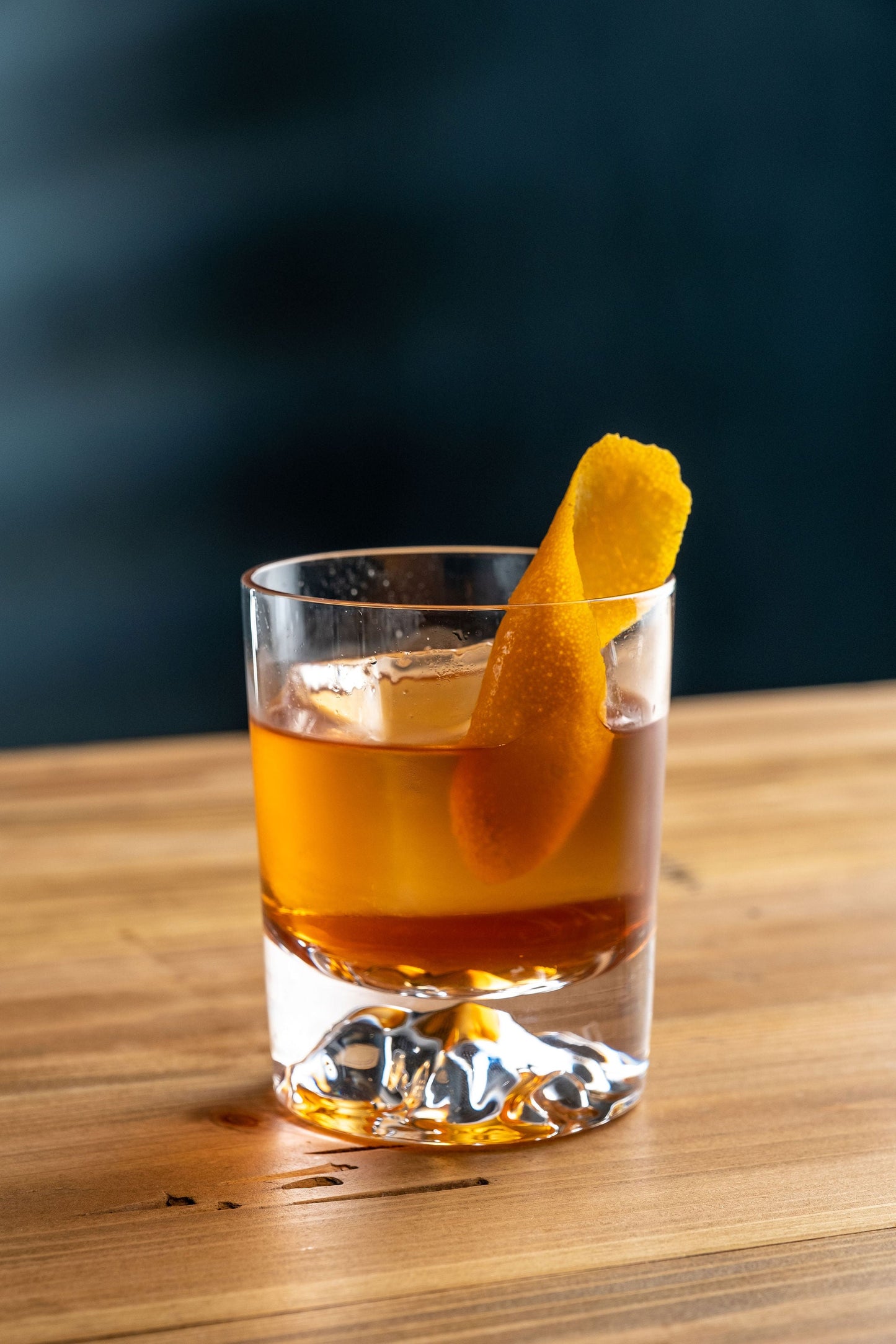 Foundation Glass | Weighted Mountain Base Old Fashioned Glasses - 10-ounce, Set of 2