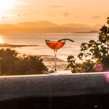 NUDE USA Hepburn Set of 2 Coupe Glasses