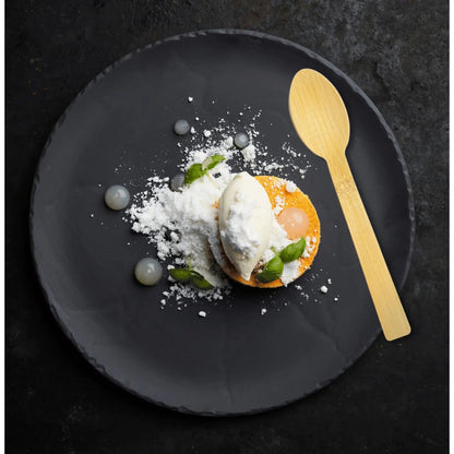 5.5" Bamboo Dessert Spoons