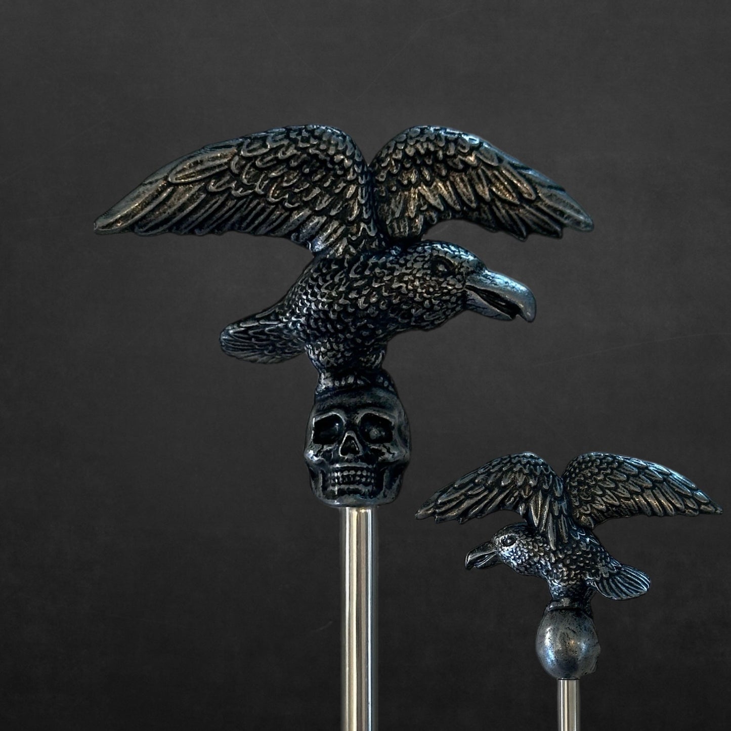 Thor's 'Haunted' Sculpted Metal Swizzle Sticks - Set of Six (6) - Ready to Ship / Rolling Pre-Order