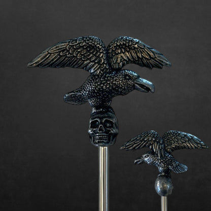 Thor's 'Haunted' Sculpted Metal Swizzle Sticks - Set of Six (6) - Ready to Ship / Rolling Pre-Order