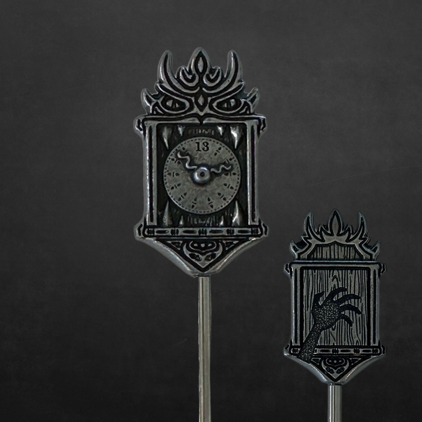 Thor's 'Haunted' Sculpted Metal Swizzle Sticks - Set of Six (6) - Ready to Ship / Rolling Pre-Order