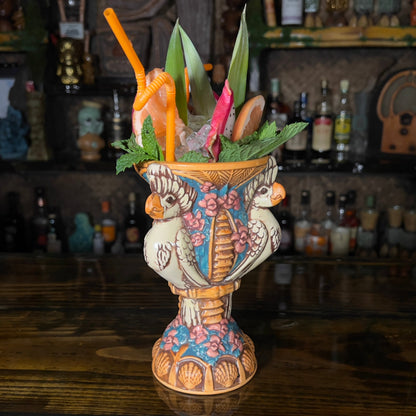 The Glee Club Tiki Mug, designed and sculpted by Thor - Ready to Ship! (FREE SHIPPING in U.S.)