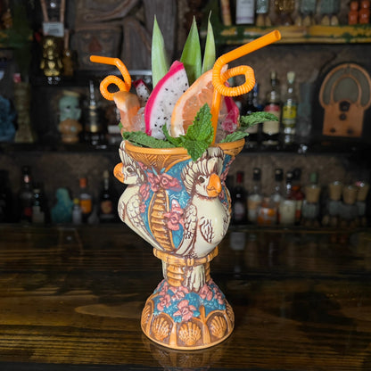 The Glee Club Tiki Mug, designed and sculpted by Thor - Ready to Ship! (FREE SHIPPING in U.S.)