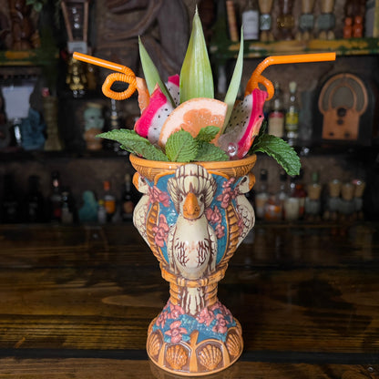 The Glee Club Tiki Mug, designed and sculpted by Thor - Ready to Ship! (FREE SHIPPING in U.S.)