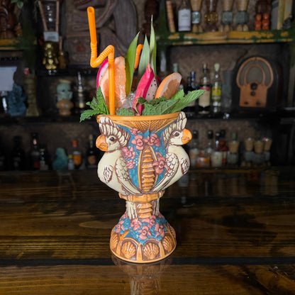 The Glee Club Tiki Mug, designed and sculpted by Thor - Ready to Ship! (FREE SHIPPING in U.S.)