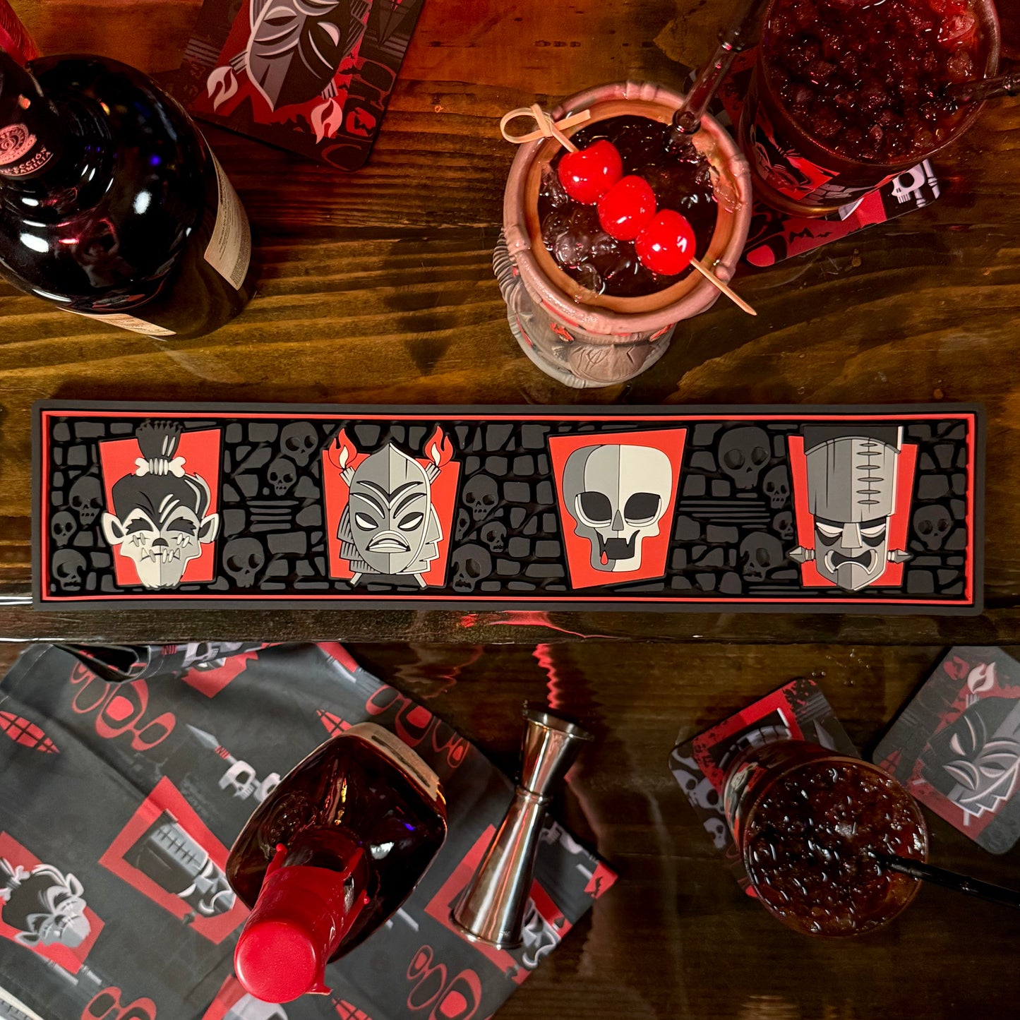 Jeff Granito's 'Monster Mashup' Bar Rail - Ready to Ship! (FREE SHIPPING in U.S.)