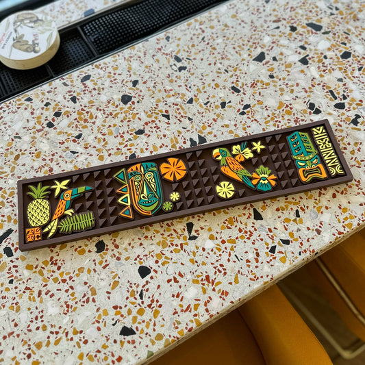 'Gateway to Tiki' Bar Rail - Ready to Ship! (FREE SHIPPING in U.S.)