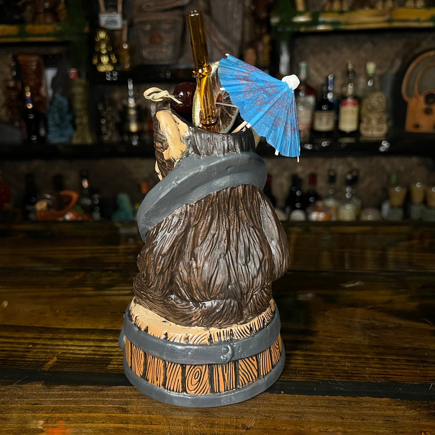 Doug Horne's Booze Chimp Tiki Mug, sculpted by Thor - Ready to Ship! (FREE SHIPPING in U.S.)
