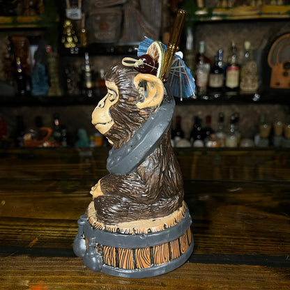 Doug Horne's Booze Chimp Tiki Mug, sculpted by Thor - Ready to Ship! (FREE SHIPPING in U.S.)