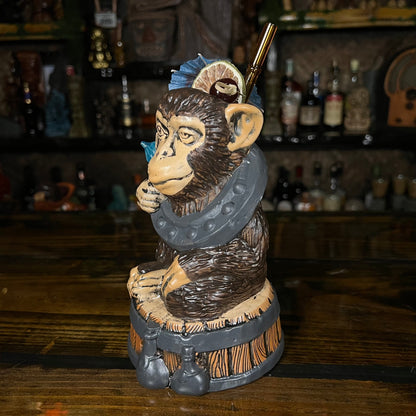 Doug Horne's Booze Chimp Tiki Mug, sculpted by Thor - Ready to Ship! (FREE SHIPPING in U.S.)